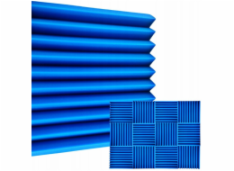 Bitmat Sada 12 akustických panelů DNA AM4 BL, modré