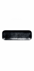 Papstar CARBON Obdélníkový talíř 33 x 11 cm