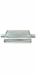 TurboWorks Střední tlumič 89mm LT 304SS 355mm