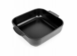 Peugeot APPOLIA Čtvercový talíř 28 cm, saténově černý