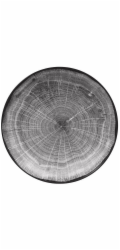 MPLCo Hluboký talíř Woodart šedý 26 cm