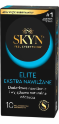 SKYN Elite extra lubrikované nelatexové kondomy 10 ks