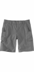 Carhartt Kraťasy Rugged Flex RipStop Cargo Steel