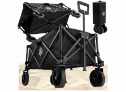 Geko Skládací zahradní a plážový vozík 127 l 100 kg (1)