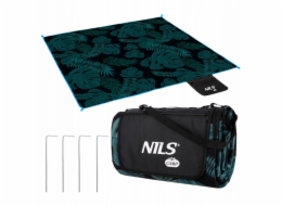 Nils NC2222 PIKNIKOVÁ DEKA LISTÍ 200x200 PE ALU CAMP