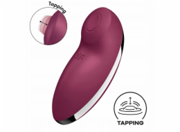 NoName SATISFYER_Klepněte a Tlakový stimulátor klitorisu Climax 2 červený