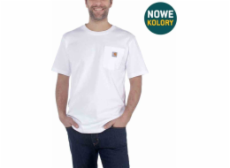 Carhartt Pracovní kalhoty Carhartt Pocket S/S bílé