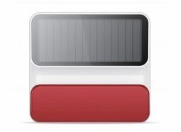 Techly Bezdrátová venkovní siréna se solárním panelem