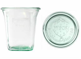 Weck Sklenice Quadro 545 ml s víčkem - balení 6 ks