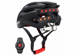 Livall Bluetooth silniční helma 55-61cm LED/SOS/Intercom černá