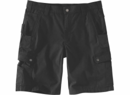 Carhartt Kraťasy Rugged Flex RipStop Cargo, černé