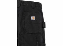 Carhartt Kalhoty Stretch Duck Double Front, černé