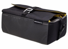 Basil TAŠKA NA KOŠÍK BLACKBURN GRID černá/žlutá/šedá, voděodolná, 8,5-22 l (NOVINKA 2025)