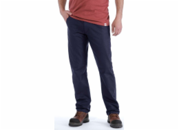 Carhartt Kalhoty Rugged Stretch Canvas Navy