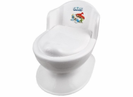 Media Rodzina Dětský záchod Media Family Šmoulové bílý