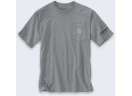 Carhartt WIP Tričko Carhartt Streetcar Graphic Weather Ash