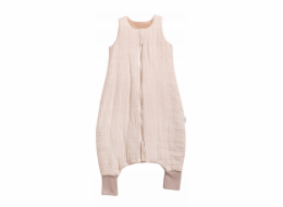 Multitex Dětský spací pytel MUSLIN TO GO s nohami o délce 95 cm