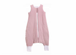 Multitex Dětský spací pytel MUSLIN TO GO s nohami o délce 95 cm