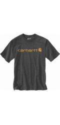 Carhartt Tričko Carhartt Heavyweight Core Logo Carbon