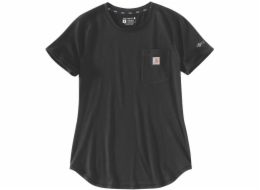 Carhartt Tričko Carhartt Force Midweight Pocket černé