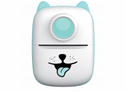 Atmosphera Termotiskárna Bluetooth pro fotografie, samolepky, poznámky, štítky / KiddoBoo X2 / Bílý pes