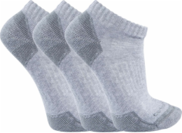 Carhartt Carhartt Středně těžké nízké ponožky ze směsi bavlny v šedé barvě