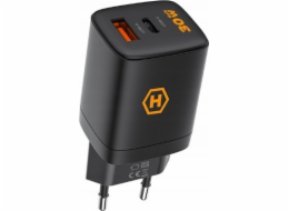Hammer Nabíječka 30W Pd USB Type-C Rapidcharge Duo do zásuvky