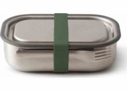 Black & Blum Ocelový krabičkový box na oběd S, olivová / Black+Blum