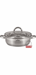 Zilner NEREZOVÝ PLOCHÝ HRNEC 7,5 L 30 CM ZILNER ZL-7406