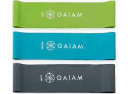Gaiam Sada odporových gum pro trénink cviků Gaiam