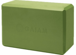 Gaiam jógová kostka zelená (59186)