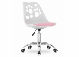 Leobert Kancelářská židle Print bílá