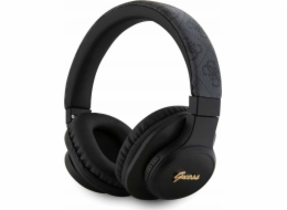 Guess PU Leather 4G Tone on Tone Script Logo Black