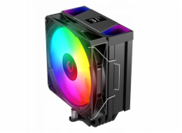 Rampage Chladič procesoru Octagon C70, LGA1700/AM5, LCD, Infinity Fan, 120mm, ARGB, černý, PWM