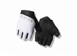 Giro Pánské rukavice BRAVO II GEL krátké prsty bílé vel. S (obvod ruky 178-203 mm / délka ruky 175-180 mm) (NOVINKA 2025)