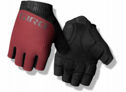 Giro Pánské rukavice BRAVO II GEL krátké prsty ox červené vel. XL (obvod ruky 248-267 mm / délka ruky 200-210 mm) (NOVINKA 2025)