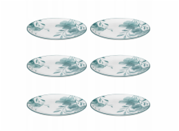Secret de Gourmet Porcelánové talíře LILY, 6 kusů x O 27 cm