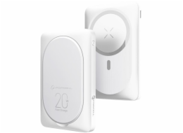 ForCell Powerbanka kompatibilní s MagSafe F-Energy MagStand F10K2 QC3.0 PD 5A 20W 10000 mAh bílá