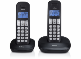 ExtraLink PROFOON PDX-1120 - DECT telefon se 2 mobilními porty, černý