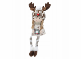 Home Styling Collection Plyšová vánoční dekorace, 51 cm