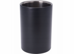 Tomado Stojan na víno COOLER, nerezová ocel, 18 cm, černá
