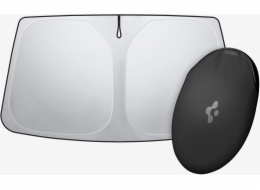 Spigen Sluneční clona na přední čelní sklo Tesla, černá - Tesla Model X