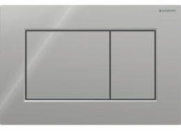 Aptel 115.660.21.1 / GEBERIT / SIGMA01 / PŘEDNÍ STARTOVACÍ TLAČÍTKO, LESKLÝ CHROM, OBDÉLNÍKOVÝ /