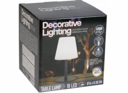 Belideco LAMPA S MĚNÍCÍ BARVU, MATNÁ ČERNÁ