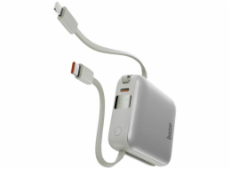 Energea PowerBank 3v1 Bazic Fusion Mini 10000mAh USB-C/Lightning kabel šedý