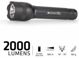 suprabeam Svítilna Q5xrs Defend s lithium-iontovým světelným tokem 2000 lm
