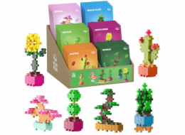 Plus Plus PLUS-PLUS VYSTAVOVACÍ ROSTLINY - 36 KUSŮ