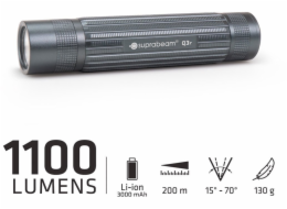 ExtraLink Svítilna Suprabeam Q3r 1100lm LiIon USB C