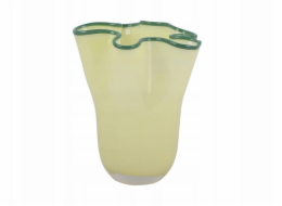 Art-Pol Skleněná váza RUFFLES, 22 cm