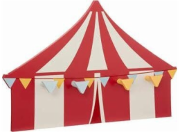 Atmosphera Ramínko Circus se 4 háčky červeno-béžové